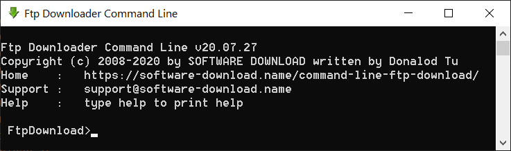 Ftp Downloader Command Line Windows11