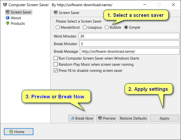 Computer Screen Saver Windows 11